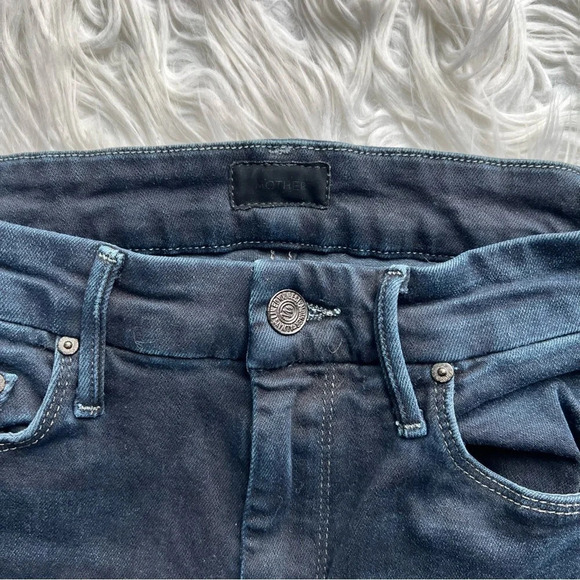 MOTHER Denim High Waisted Looker Ankle Fray Skinny Jeans Last Call Women’s 24 - Picture 6 of 13